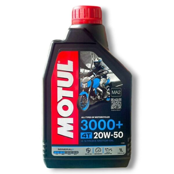 ACEITE 20W 50 4T MINERAL 3000 20W50 1L MOTUL