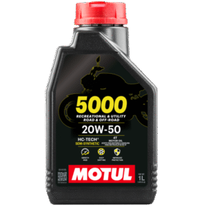 ACEITE 20W 50 4T SEMISINTÉTICO 5000 20W50 1L MOTUL
