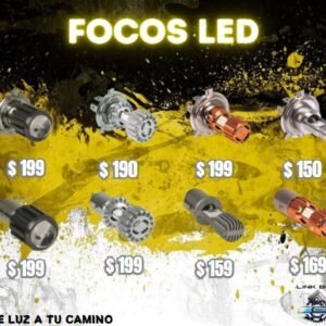Foco de Faro LED Alta Calidad para Moto