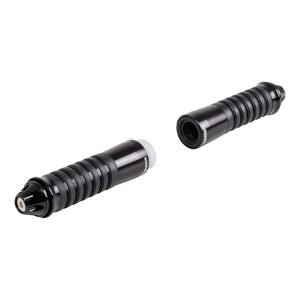 Puño 7/8 negro rayado